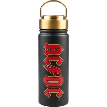 Láhev Nerezová termo outdoor láhev na pití AC/DC: Logo (objem 550 ml)