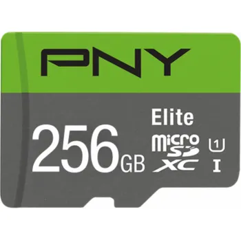 Paměťová karta Paměťová karta PNY Elite MicroSDXC 256 GB třída 10 UHS-I/U1 A1 V10 (P-SDU256V11100EL-GE)