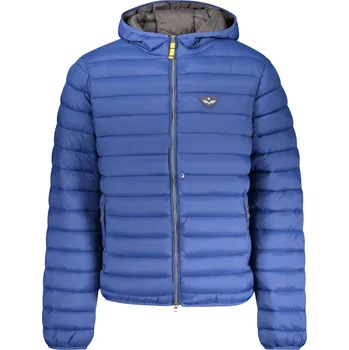 Modrá prošívaná bunda s kapucí ARMATA DI MARE Other 3445945