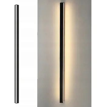 Nástěnné svítidlo Nástěnné LED svítidlo fasádní 24W 60cm 3000K 230V Teplá bílá Černá