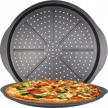 Plech na pečení PLECH NA PIZZU FORMA NA PEČENÍ TÁC 38 cm