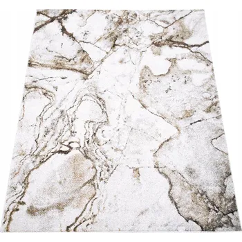 Koberec MODERNÍ ŠEDÝ KOBEREC DO OBÝVÁKU MĚKKÝ KOBERCE TRENDY ODOLNÝ 80X150