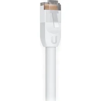 Síťový kabel Síťový kabel Ubiquiti Networks UACC-CABLE-PATCH-OUTDOOR-1M-W, Cat5e, bílý, venkovní, 1 m