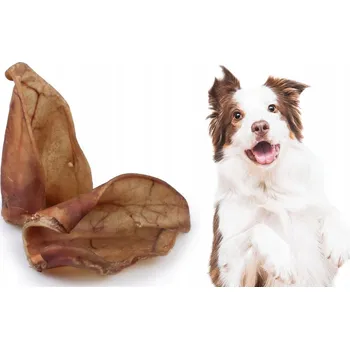 Pamlsek pro psa Sušené vepřové ucho 100g Přírodní kousátko pro psy PositiveCare