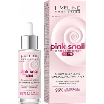 Pleťové sérum Eveline Cosmetics Pink Snail Hydratační pleťové sérum Jelly Slime