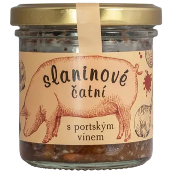 Omáčka Vineco Slaninové čatní s portským vínem 155 g