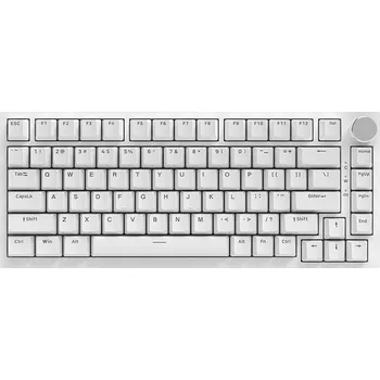 Klávesnice Mechanická klávesnice AK820 Green Switch White