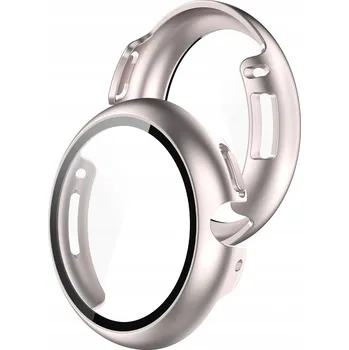 Pouzdro na mobilní telefon Pouzdro s vestavěným sklem Bizon pro Pixel Watch 4 45 mm, pouzdro na hodinky