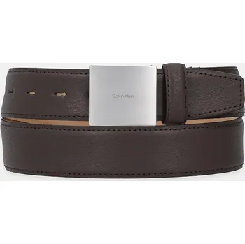 Opasek Kožený pásek Calvin Klein pánský, hnědá barva, LV04D7013G 89X, vel. 100