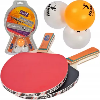 Stolní tenis SADA pro stolní tenis PING PONG 2x PÁLKY + 3x MÍČKY
