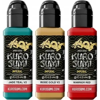 Tetovací barva Kuro Sumi Imperial - Trad Mini Set - 3x 44 ml