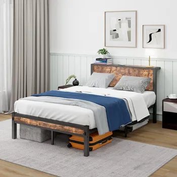 Postel Jednolůžková dřevěná postel Arhatreya 120x200 cm bříza