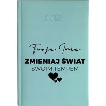 Kalendář Knižkový kalendář 2026 A5 FunnyCase modrý