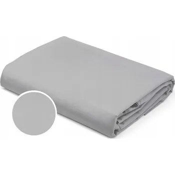 Prostěradlo Prostěradlo 90x200 SATÉN s gumou světle šedé