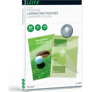 Laminátor Leitz Laminovací pouzdra iLam - A3 80 mic / 100 ks 404190