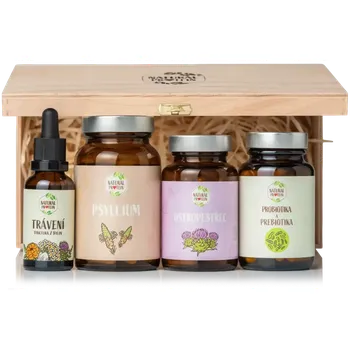 Kloubní výživa dřevěný box NaturalProtein Tiše v břiše