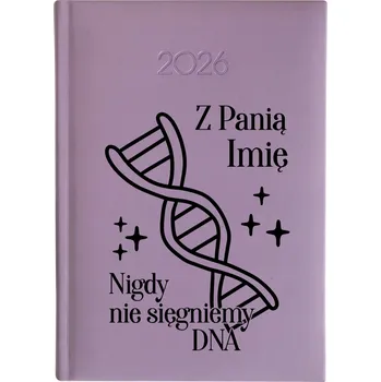 Kalendář Knižní kalendář 2026 A5 FunnyCase fialový