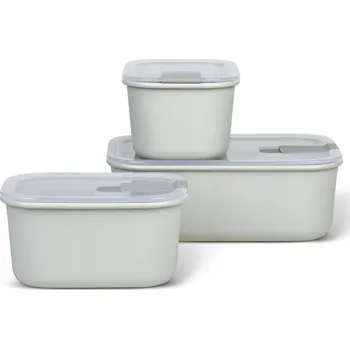 Dóza na potraviny Sada 3 dóz na potraviny s víčky EasyClip Nordic White Mepal