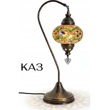 Lampička Turecká lampa se základním tlačítkovým spínačem Barevné stínidlo GO