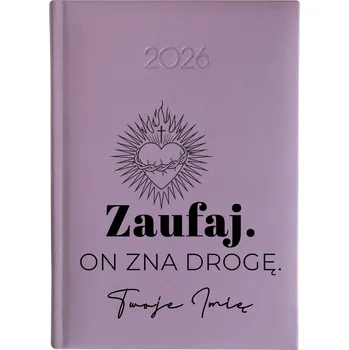 Kalendář Knižní kalendář 2026 A5 FunnyCase fialový