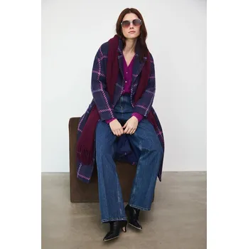 Dámský kabát Kabát Medicine dámský, fialová barva RW25-KPD603 49X, vel. L