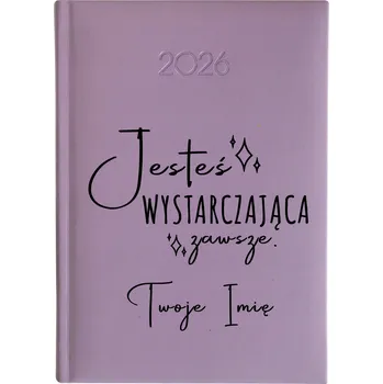 Kalendář Knižní kalendář 2026 A5 FunnyCase fialový