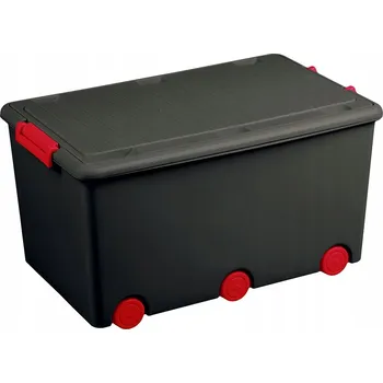 Úložný box Tega Baby úložný box na hračky 60 l černá