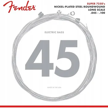 Hudební nástroj Struny Fender 45-125 pro 5strunnou baskytaru