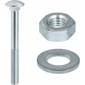 Šroub Zámkový šroub 8x80 s kulovou hlavou DIN 603 1 kg (33 ks)