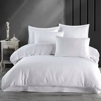 Povlečení Povlečení 220x200 satén s krajkou, bílé