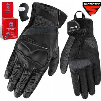 Moto rukavice Rukavice Shima HERO MEN GLV ČERNÉ (4XL)
