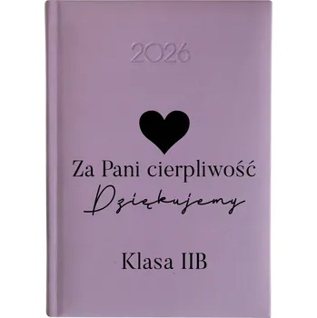 Kalendář Knižní kalendář 2026 A5 FunnyCase fialový