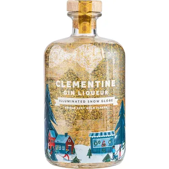 Likér Clementine Gin Liqueur Illuminated Snow Globe 20% obj.