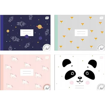 Sešit A4, 3 linky, Interdruk, 32 listů