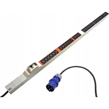 Prodlužovací kabel BACHMANN IT PDU Zásuvková lišta 1U 20x C13 4x C19 2x LS CEE 32A 3m