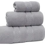 JAHU Set froté ručníků a osušky Odessa stříbrná 3ks