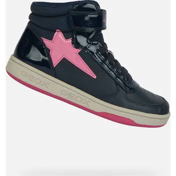 Dívčí tenisky Dětské kotníkové tenisky Geox Maltin GEOX modrá | krémová | růžová 3450181