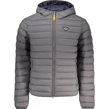 Šedá prošívaná bunda s kapucí ARMATA DI MARE Other 3445939