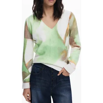 Oblečení a móda Vzorovaný svetr s výstřihem do V DESIGUAL Other 3440418