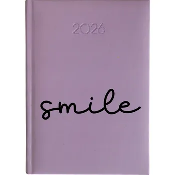 Kalendář Knižní kalendář 2026 A5 FunnyCase fialový