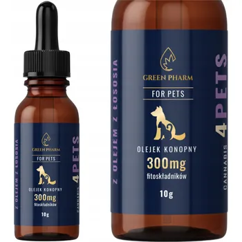 CBD Konopný olej CBD 3% | Pro psy 300mg 11ml | Veterinární | Bez THC
