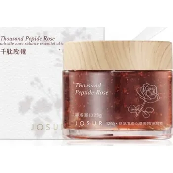 Pleťová maska MASKA JOSUR THOUSAND PEPTIDE ROSE 120G ZPEVŇUJÍCÍ MASKA S VÝTAŽKEM Z RŮŽE