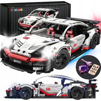 ostatní stavebnice Hračky z kostek Sada stavebních kostek model sportovního auta