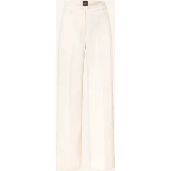 Dámské kalhoty Boss Dámské Marlene Kalhoty Tacodi Z Manšestru, krémová, 36