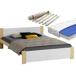 Postel Lola 160 x 200 cm + rošt + sendvičová matrace