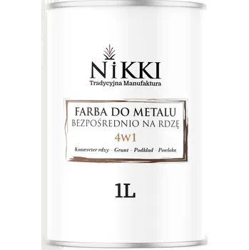 barva na kov BARVA NA KOV PŘÍMO NA REZ, POZINKOVANÁ, 4v1, POZINK BÍLÁ RAL 9003 POLOMATNÁ 1L