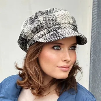 Čepice KRUMLOVANKA černo-šedá M