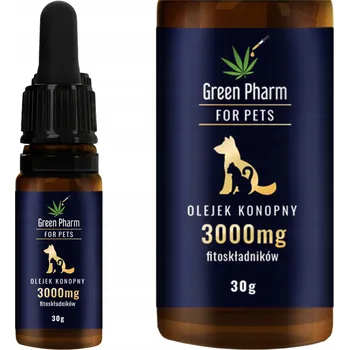 CBD Konopný olej CBD 10% | Pro PSY 3000mg 33ml | Veterinární | Bez THC