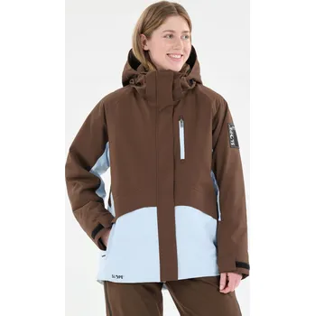 Dámská lyžařská bunda Slope Kenai W-PRO 15000 hnědá snowboardová S