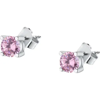 Náušnice La Petite Story Stříbrné náušnice s růžovými zirkony Silver LPS01AWV16 + 2 měsíce na vrácení zboží